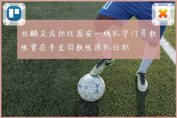 刘鹏正式担任国安一线队守门员教练曾在李金羽教练团队任职